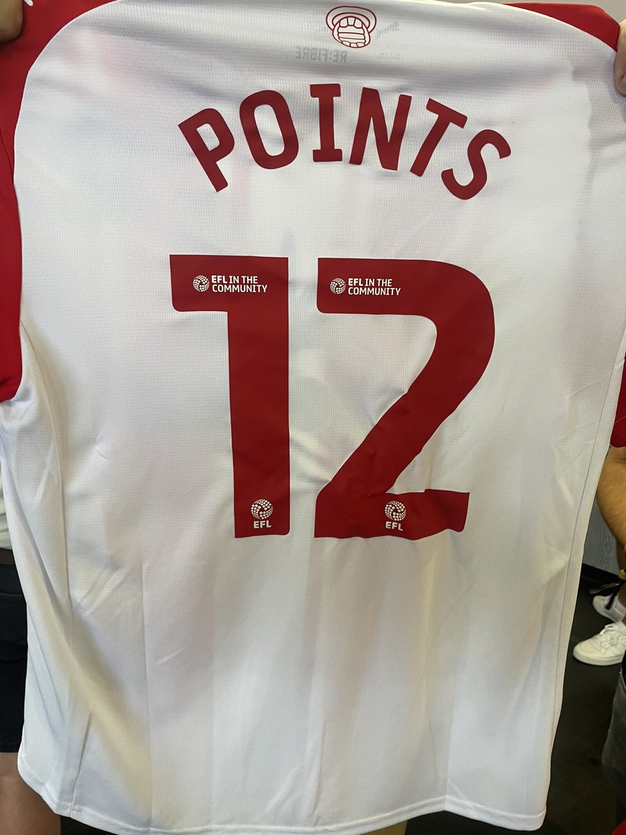 Delighted with my new personalised #saintsfc home shirt 😂😂😂