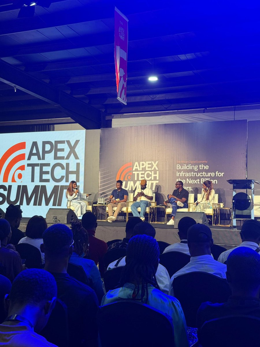 chisom_frank's tweet image. Every session brings a fresh insight.
Every speaker adds a new perspective.
The future is being written here.
#ApexAt5 #ApexTechSummit