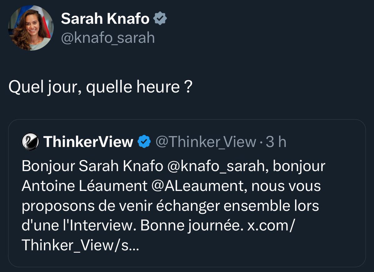 𝐐𝐔𝐄𝐄𝐍 (@queenfirmaction) on Twitter photo Bonjour <a href="/ALeaument/">Antoine Léaument 🇫🇷</a> !
C’est le moment pour les français de savoir si tu es en mesure de justifier tes grasses indemnités face à Sarah Knafo qui ne te fera pas le moindre cadeau.
Piscine ou pas, l’enjeu sera de ne pas couler 😅 Bonjour <a href="/ALeaument/">Antoine Léaument 🇫🇷</a> !
C’est le moment pour les français de savoir si tu es en mesure de justifier tes grasses indemnités face à Sarah Knafo qui ne te fera pas le moindre cadeau.
Piscine ou pas, l’enjeu sera de ne pas couler 😅
