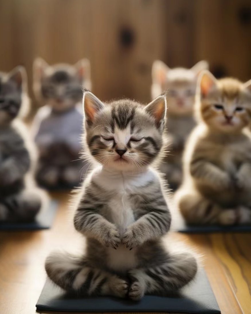 “I have lived with several Zen masters -- all of them cats.”

—The Power of Now

#Caturday #CatsLover #quotestoliveby #zen #lifestyle #wisdom #SelfCareSaturday #SelfLove #taoish