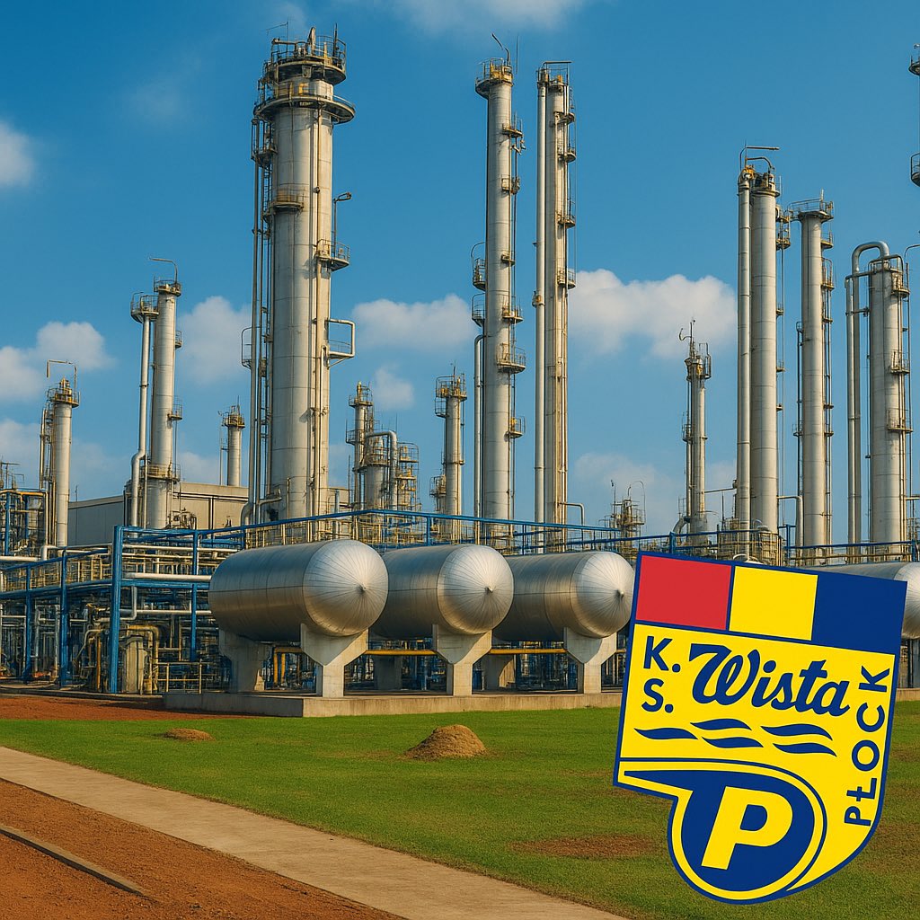 👀 at who is 🔝 of the #Ekstraklasa table. Wisła Płock was founded in 1947. Their nickname is the “Nafciarze” (Oilmen). It originates from the local refinery that is the economic backbone of the city. A 4th place finish and Polish Cup are Wisła’s biggest achievements. #WIDWPŁ