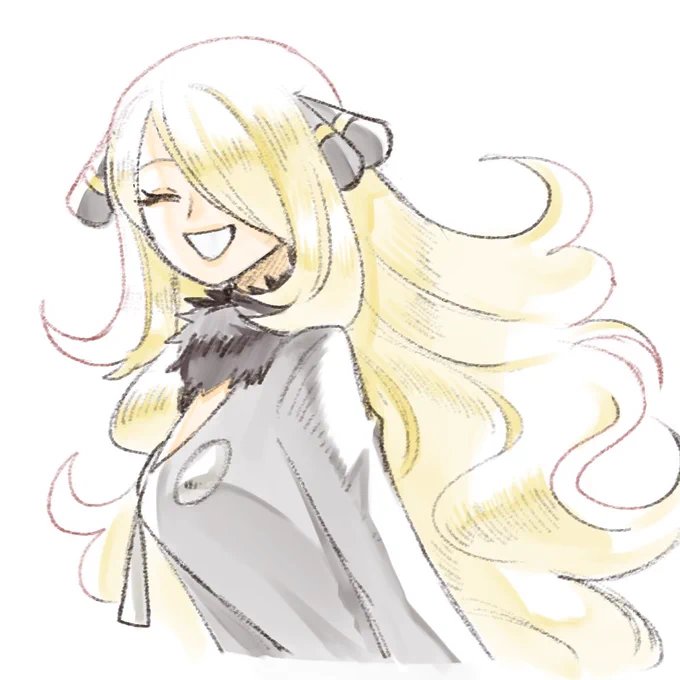 Wanted to draw Cynthia looking pretty, ended up drawing the thumbnail for her graduation announcement instead