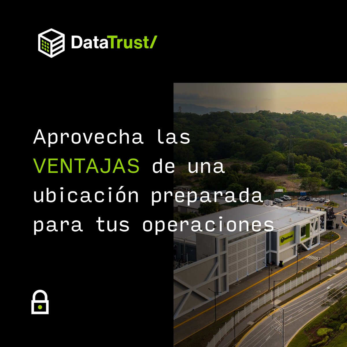DataTrustSV's tweet image. Estamos ubicados estratégicamente y respaldados por expertos internacionales.
Todo listo para operar sin interrupciones y ser tu sitio primario o secundario, según las necesidades de tu operación.⚡
#DataTrust #DataCenterSeguridad