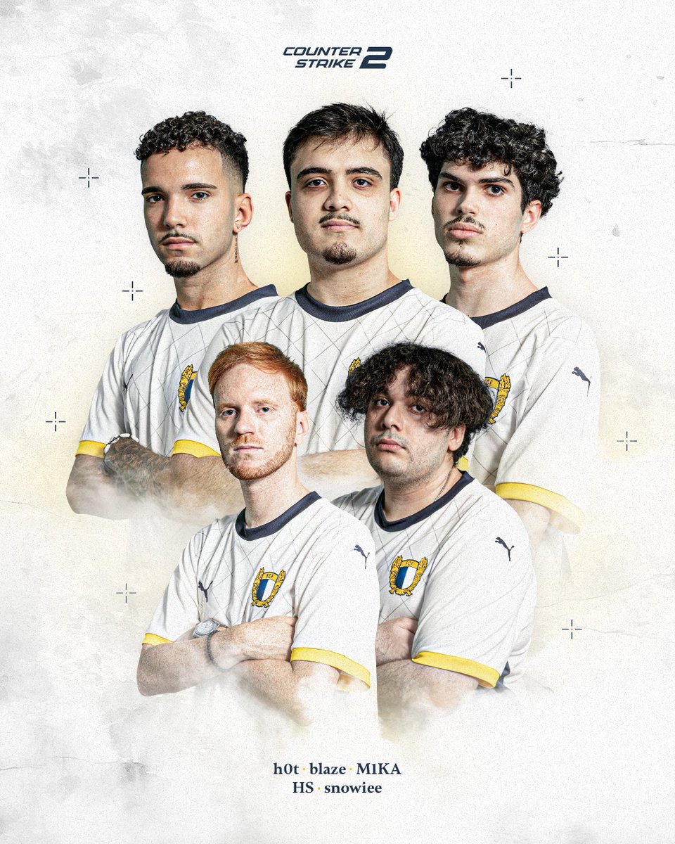 🚨 NOVO CAPÍTULO 🚨

É oficial: entrámos no Counter-Strike 2! 🖱️💥

Apresentamos o nosso primeiro roster oficial desta modalidade, prontos para competir ao mais alto nível e levar o nosso nome ainda mais longe.

🔥 <a href="/oscargaspar112/">h0t</a> 
🔥 <a href="/blaze999cs/">blaze</a> 
🔥 <a href="/M1KA_cs/">M1KA</a> 
🔥 <a href="/brunohs_9/">HS</a> 
🔥