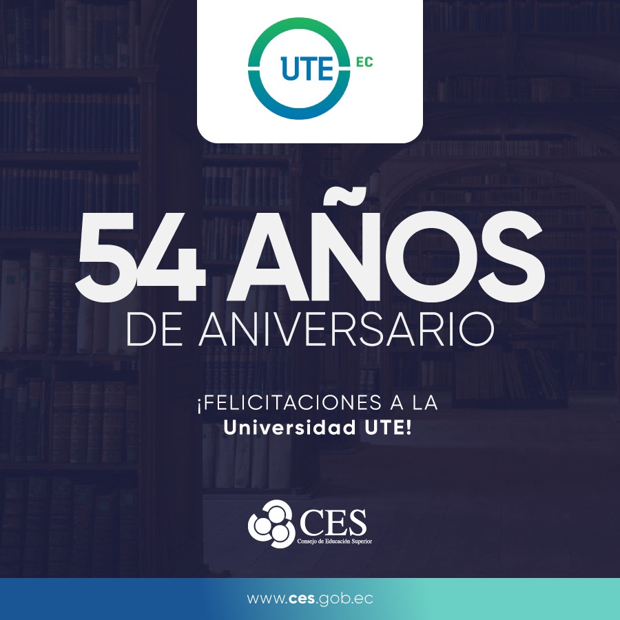 CES (@ces_ec) on Twitter photo 🙋🏻♀️🙋♂️ | El Consejo de Educación Superior felicita a la Universidad UTE por su aniversario y reconoce su aporte en beneficio de la educación superior del país.
¡Felicitaciones <a href="/UTEoficial/">Universidad UTE</a>! 👏 🙋🏻♀️🙋♂️ | El Consejo de Educación Superior felicita a la Universidad UTE por su aniversario y reconoce su aporte en beneficio de la educación superior del país.
¡Felicitaciones <a href="/UTEoficial/">Universidad UTE</a>! 👏