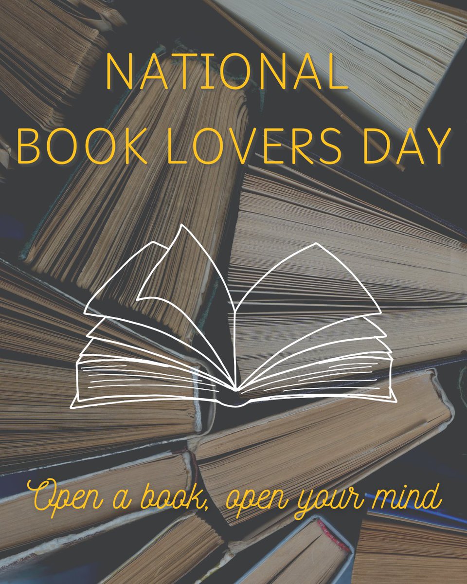 Today is National Book Lovers Day! 📚

There's nothing like getting lost in the pages of a great book, and what a perfect day to celebrate the stories that shape us. Set aside time to read a few chapters today. 

Be sure to share your favorite reads in the comments section.