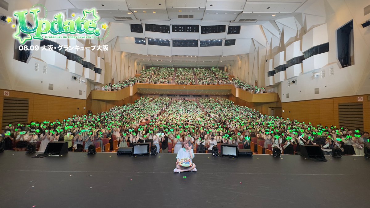 uratasama's tweet photo. うらたぬきあっぷでーと大阪ありがとうございましたー！！

ケーキも嬉しいー！✨
母親からのメッセージもいただきました😵
産んでくれありがとうな〜

これからも応援してくれてる人幸せにするぞぃ

たぬたぬぴぽぽん https://t.co/xrjy7q3cRG