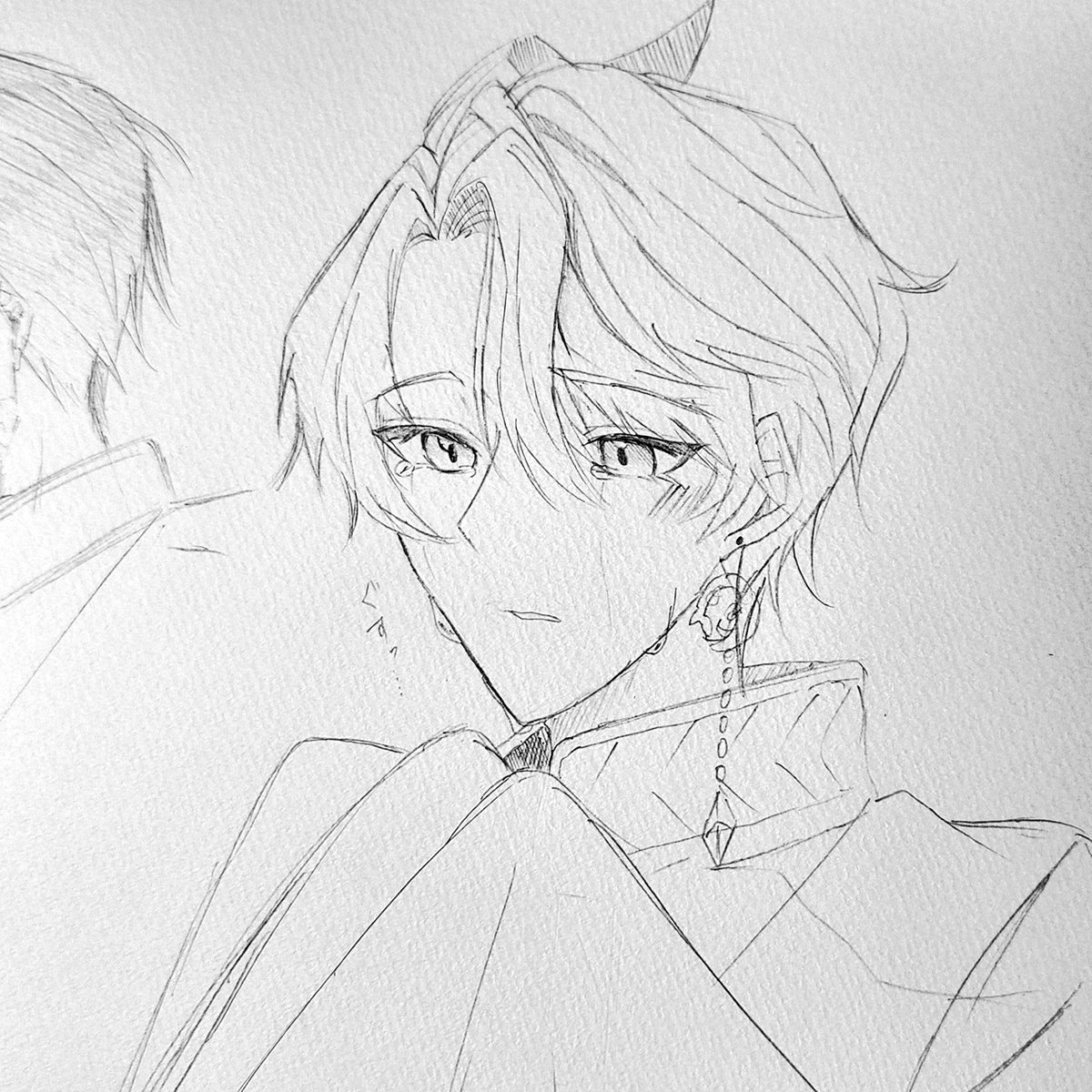 ⚠玄武kid泣き顔
超絶久しぶりにアナログ描いた…!!!
いやぁ〜…バランス取れないねぇ?www
アナログでデジタルと同じクオリティで描ける絵師様すげぇって改めて思うわ…( '-` )