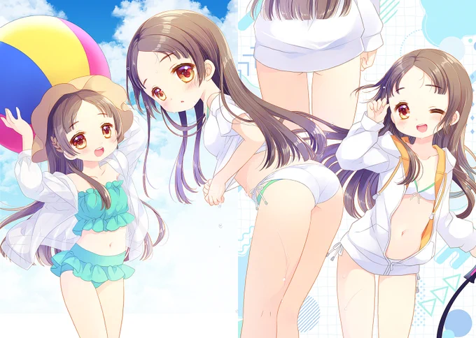 水着千奈チャン……