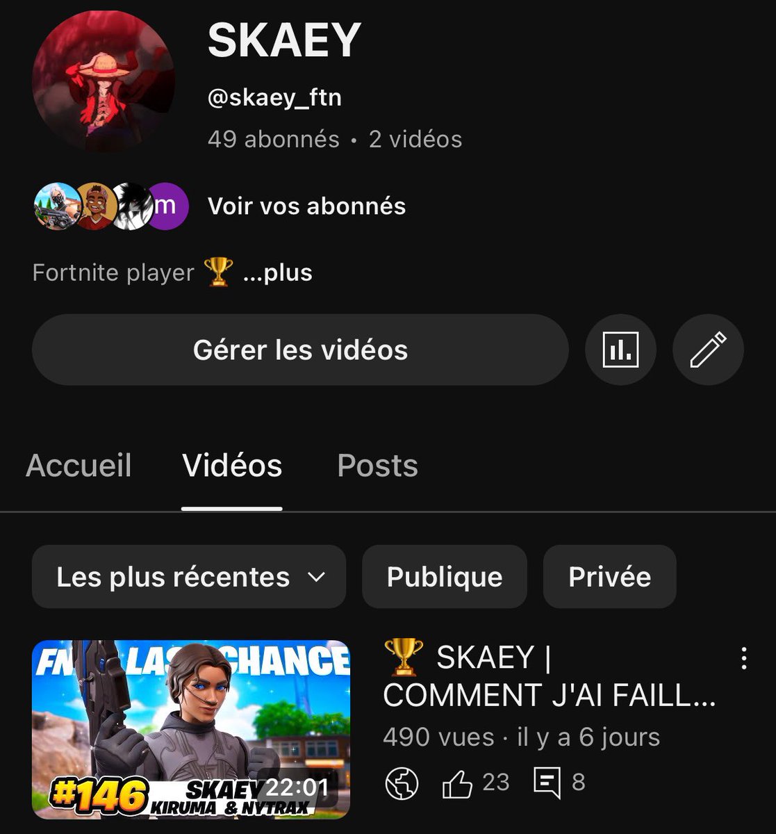 Quand tu vois sa sa donne envie de continuer c’est pas énorme mais c’est déjà énorme pour moi merci beaucoup ❤️💪