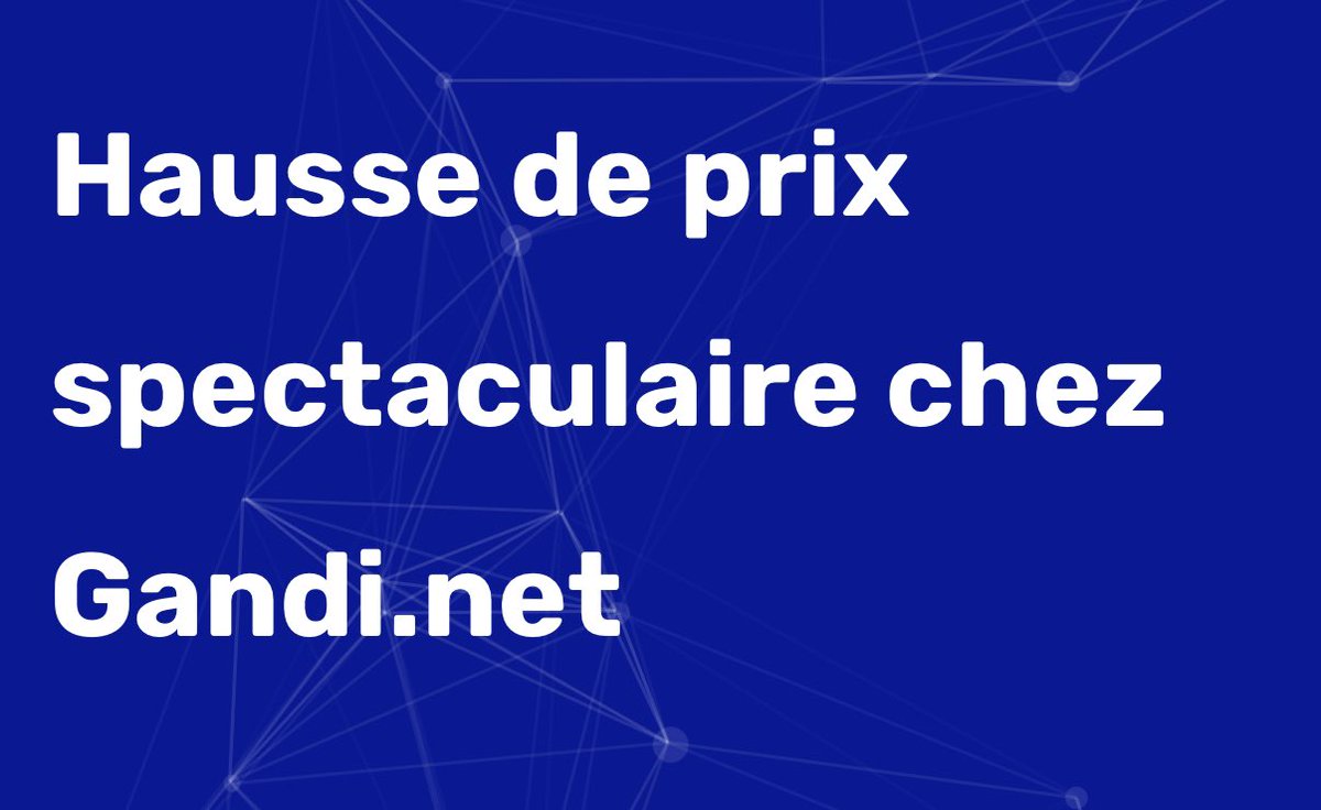 Domain transfer out done. Bill has doubled in 1 year for a simple .com domain ! Happy to leave <a href="/gandi_net/">gandi.net</a> 🕊💸
#domain #registrar #vachealait #nobullshit #icann #domaines #nomdedomaine #gandiHop
