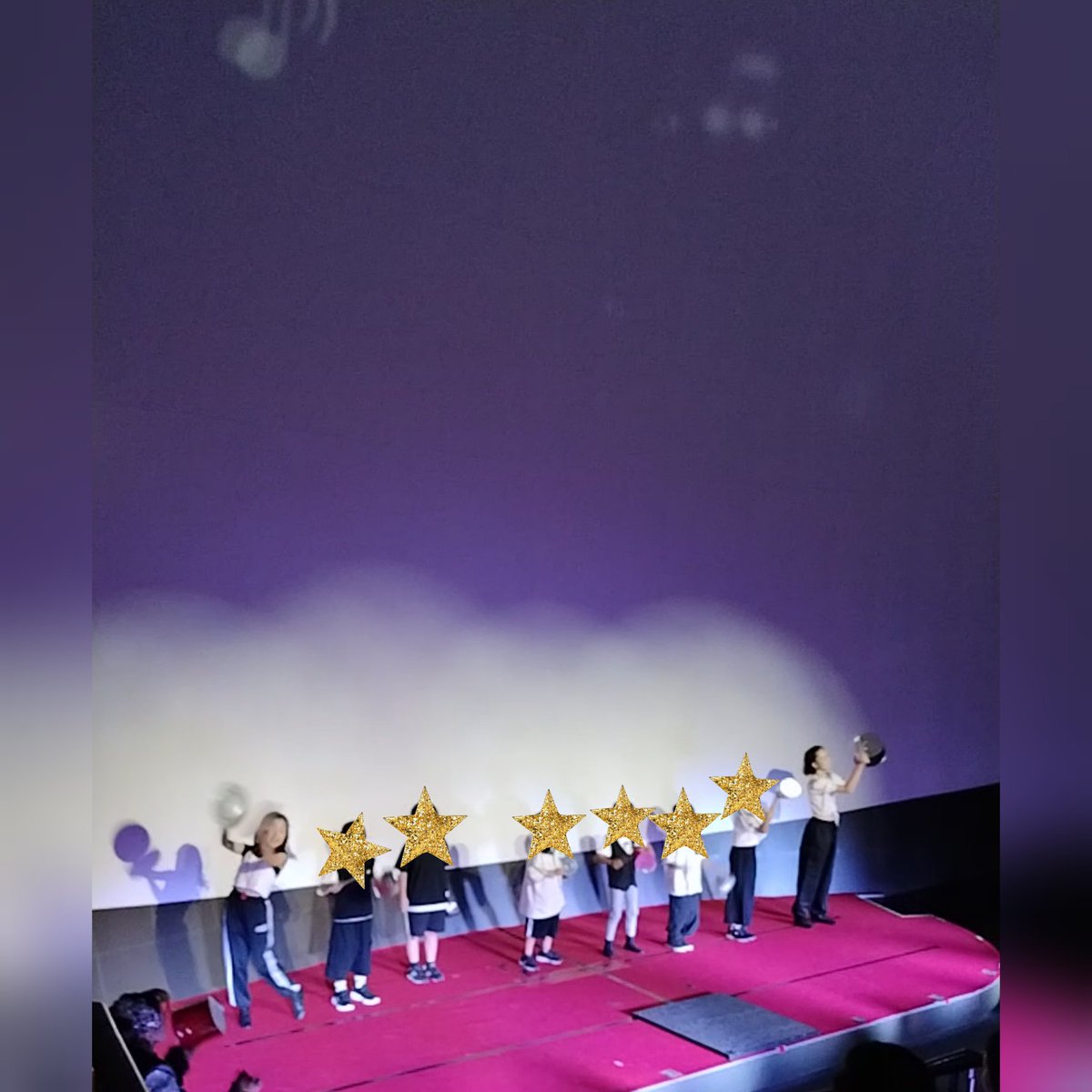 AOI263939728's tweet image. #プラネdeダンス 終演しました✨
リズムパフォーマンス！✨鍋のふたやバケツを叩いて楽器にして✨皆で協力してリズムを奏でるリズムって楽しい！初めての素敵な経験でした😊✨
#WiZ のマリーさん・関係者の皆さま、そしてタップダンスの #藤川誠先生 、ありがとうございました！！
 #ギャラクシティ
