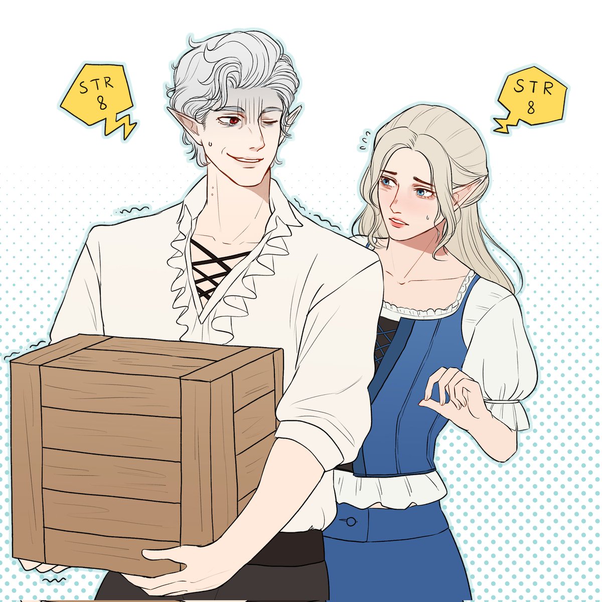 QyanKUMA's tweet photo. with Tav (bard)
#BG3 https://t.co/mmb9kC11fh