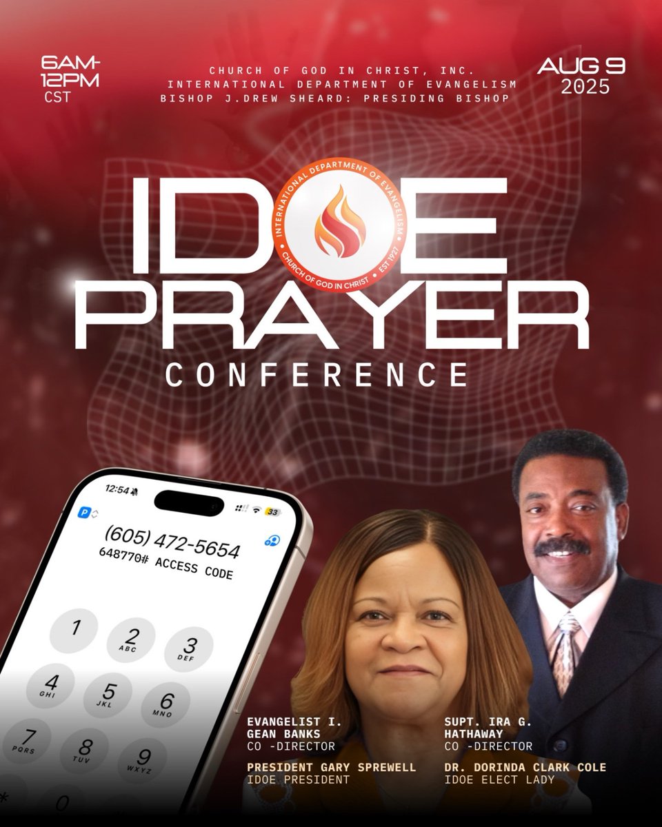 COGIC IDOE tweet media