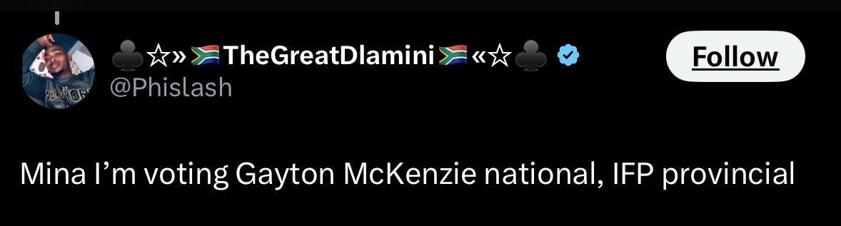 Those Are South Africans For You