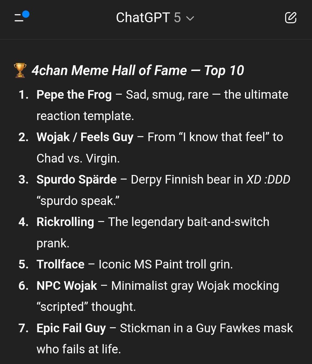 Back in the days I called $SPURDO on ETH at 500K and it ran to 45M. Almost 100x 

With the $TROLL running over 250M, OG Memes are back. 

$SPURDO on Solana is the next OG ready to run. One of the most well known memes on 4chan.

Ca:
CuWmZpqoVgJQuo3YVQqR6zrV3eojQfXuRmuPtQUzpump