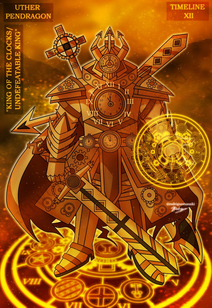 rodriguezsasaki's tweet image. Uther Pendragon 
"The Undefeatable King" from Timeline XII 
(OC CONCEPT)

#SKIBIDITOILET #skibiditoiletmultiverse #Clockman #TitanClockman #artwork #illustration