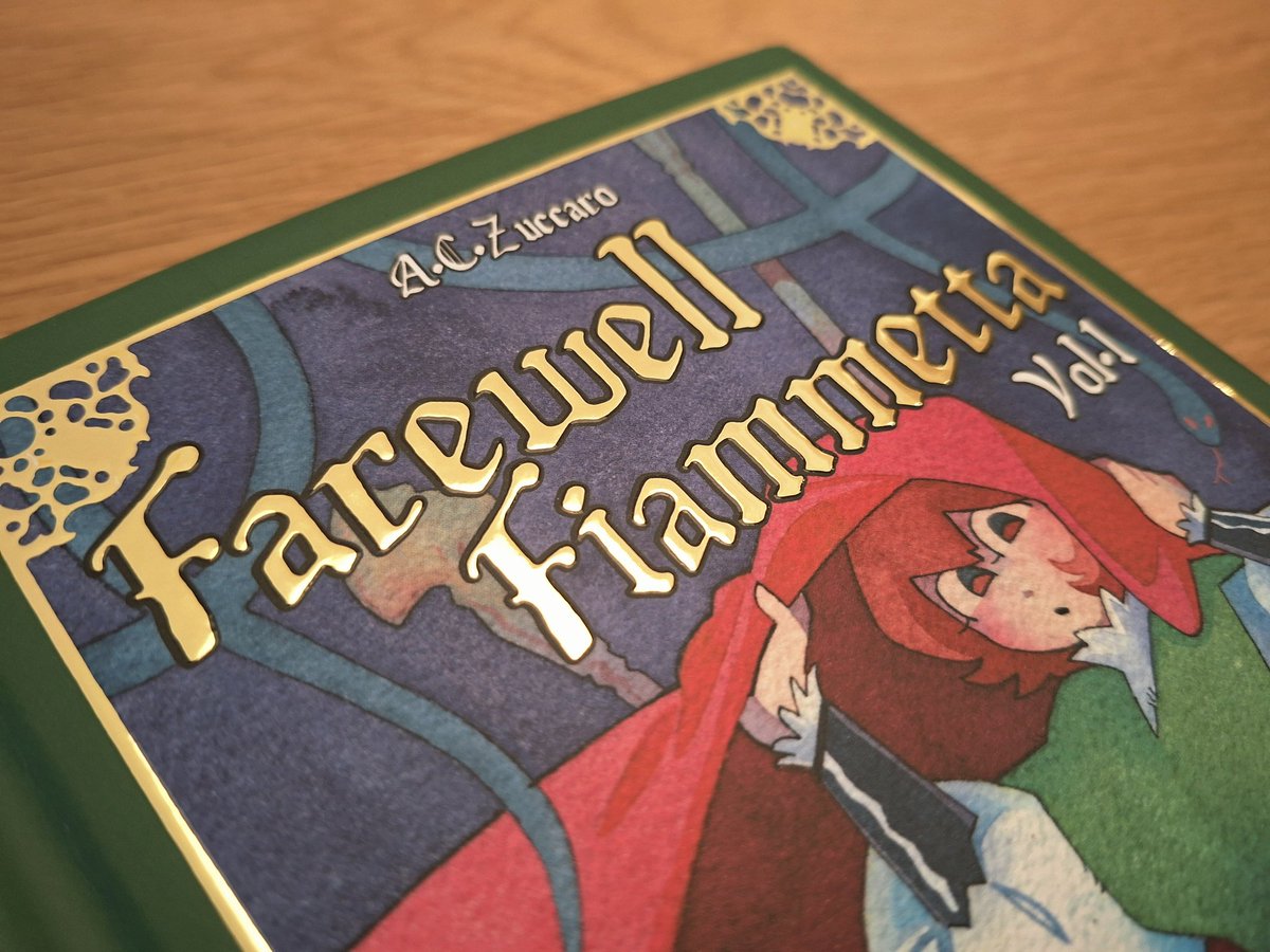 Vol. 1 of Farewell Fiametta arrived and its gorgeous, the print quality is amazing! Thank you for making it <a href="/MagnaGallina/">Magna 🇮🇹</a> &amp; <a href="/dpscomics/">DPS Comics</a>