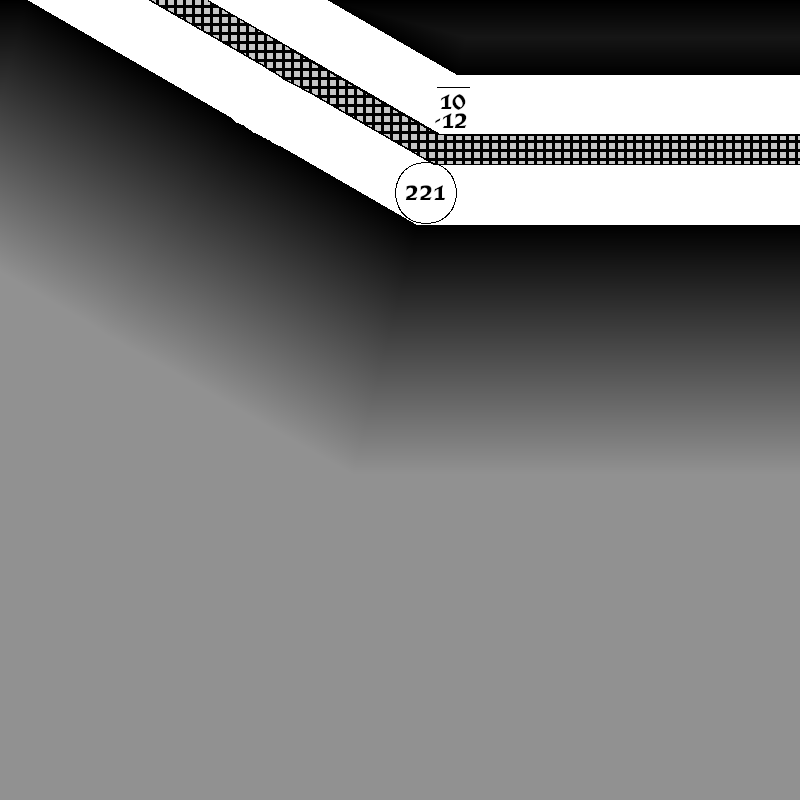 ZathrasAdventur's tweet image. #dungeon24 #Day221 Warm air smelling of petroleum wafts down the straight limestone corridor which shifts between two similar directions. Dark old oil stains cover the floor, and puddle in the dry grilled gutter running down the center of the corridor. zathras.wikidot.com/dailydungeon