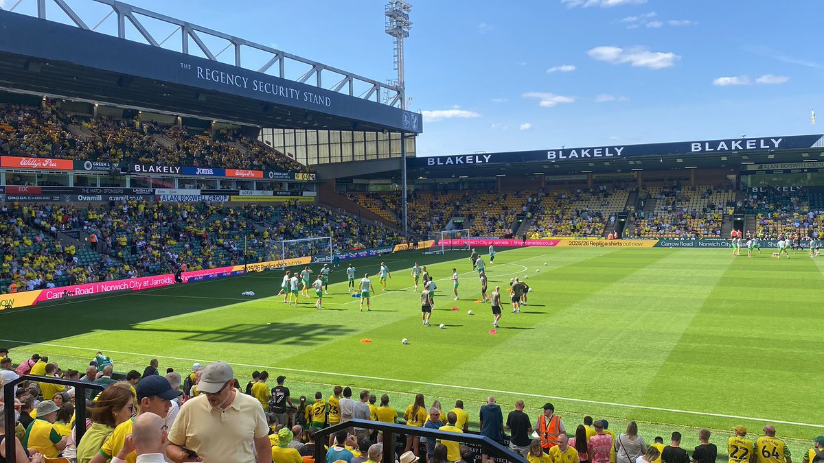 Let’s start this season with a bang! 💚💛 On the ball City!! <a href="/NorwichCityFC/">Norwich City FC</a> #finnishcanaries #otbc