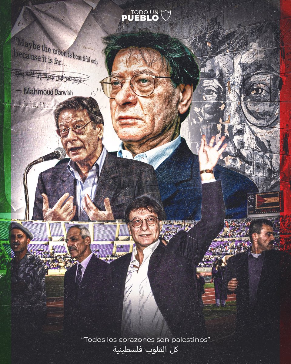 🔙 Hoy se cumplen 17 años desde que Mahmoud Darwish dejó este mundo. El poeta palestino, oriundo de Al Birwa, fue uno de los literatos árabes más reconocidos a nivel internacional 🌎

Tu legado es eterno e imborrable, Mahmoud ❤️‍🩹

#TodoUnPueblo 🇵🇸