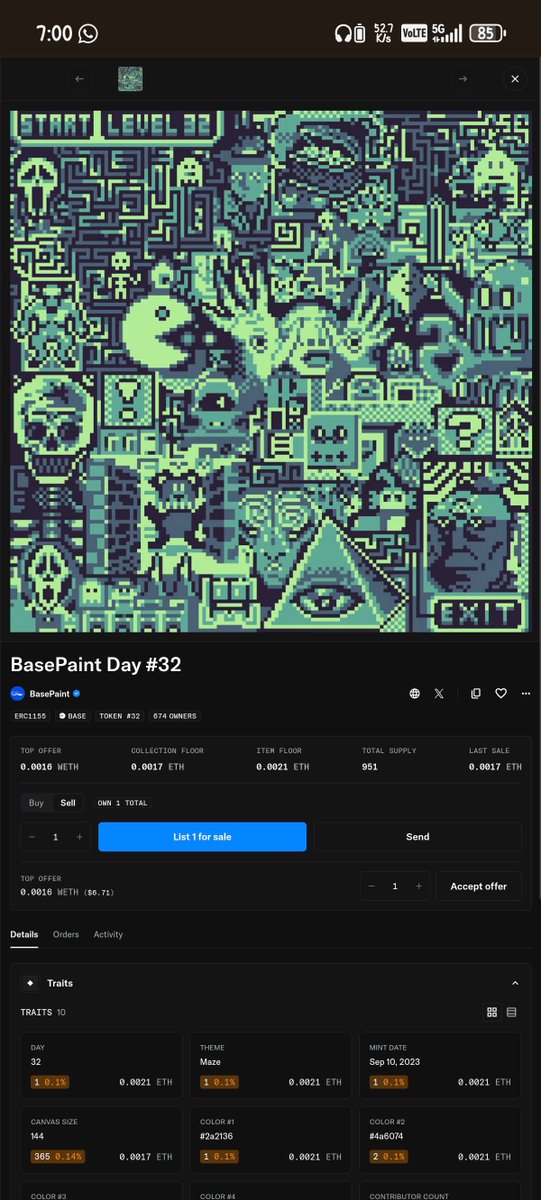 JSuryaeth's tweet image. Base paint day #32
@op