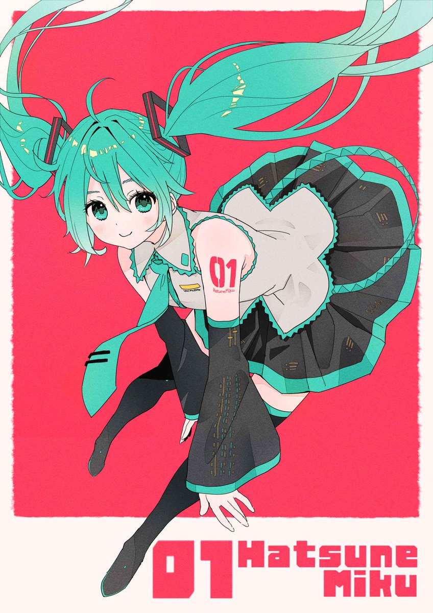 #初音ミク 
0️⃣1️⃣ Hatsune Miku