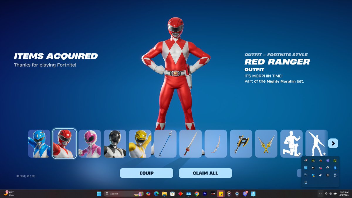 so freaking happy thank you <a href="/Fortnite/">Fortnite</a>  😭🙏🏾🎉🫶🏾