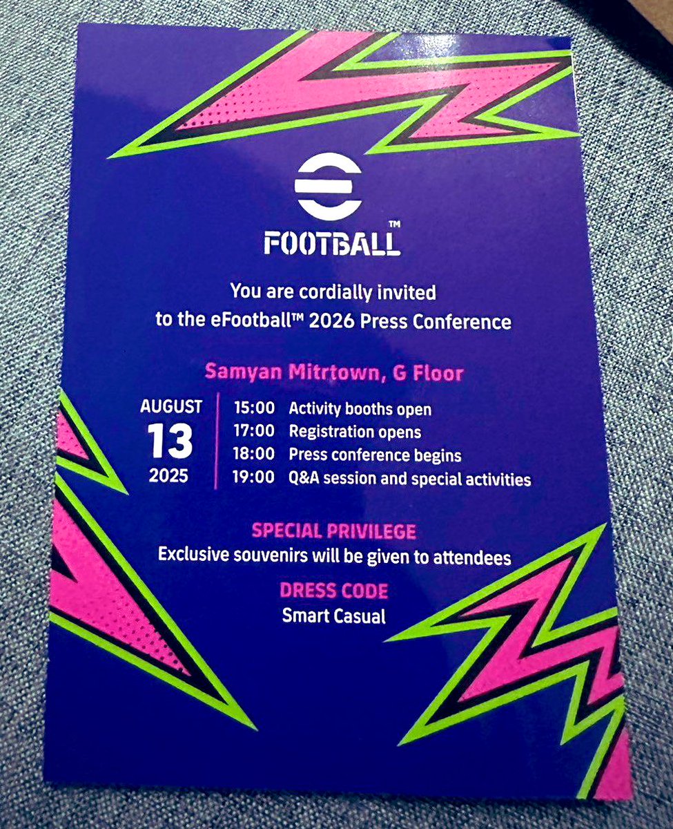 PesUniverse's tweet photo. Interesting 🧐  #eFootball2026 https://t.co/LjZ4bRW0MG