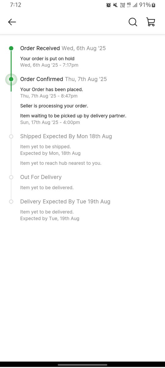 Kumarnishant237's tweet photo. If an order takes two weeks to deliver, why would anybody order from you? @Flipkart @flipkartsupport @_Kalyan_K https://t.co/Qv3wZ9cmgW