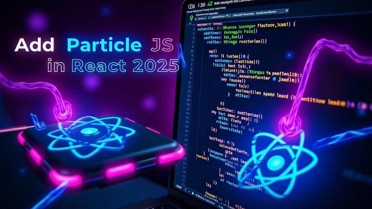 HurricaneWebDev's tweet image. How to Add Particle.js in React JS | Create Animated Background in 2025 Link: youtu.be/24fvM6XgQjA
#WebDevelopment #FrontendDev #CodingTips #LearnToCode
#shorts #HTML #CSS #JavaScript #ReactJS