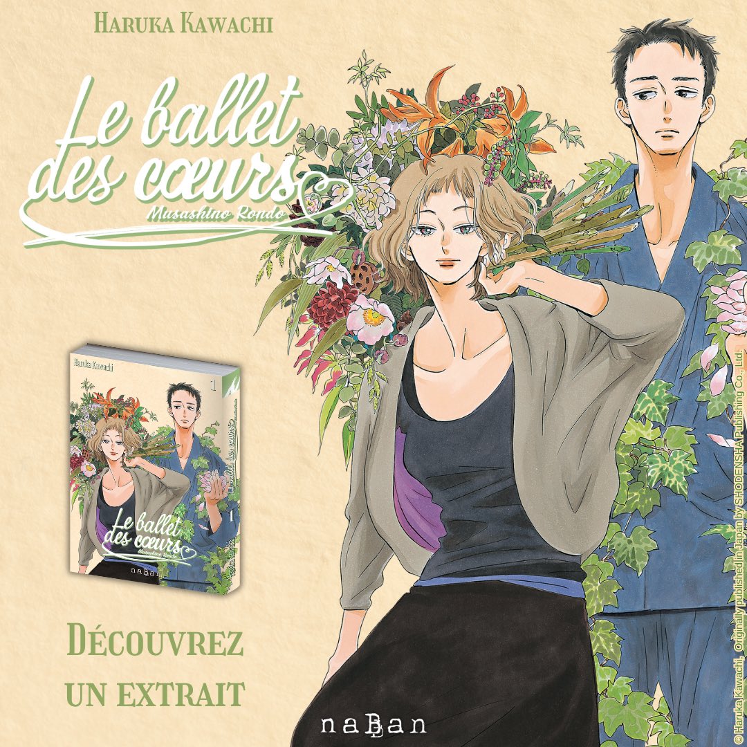 💐 EXTRAIT - « Le ballet des cœurs - Musashino Rondo » 💐

Découvrez les premières pages de la nouvelle série de Haruka Kawachi qui débutera le 26 septembre prochain en librairie.

👉 calameo.com/read/006136334…