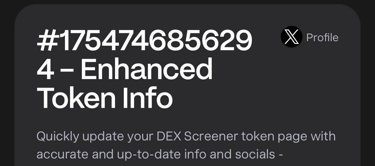Dex paid 
Now let's bond niggas 
Community keeps growing 

No time to check time 
100k here we come 
LFGGGGGGGGG

3KoJcMYbanGbp5tB1Ha4UYCZg9zvYf5avN6TyqPUpump