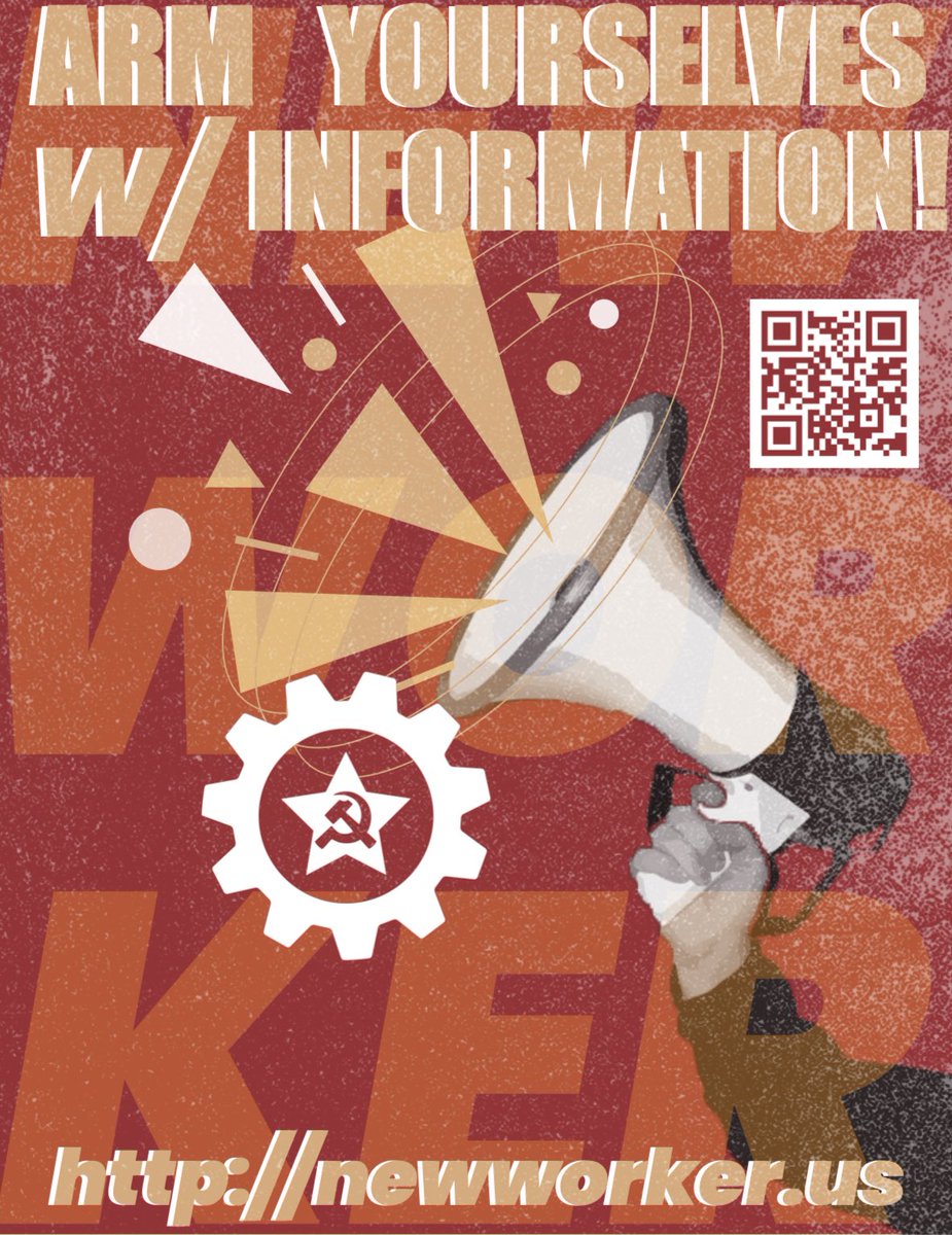 transunionism's tweet image. READ NEW WORKER!