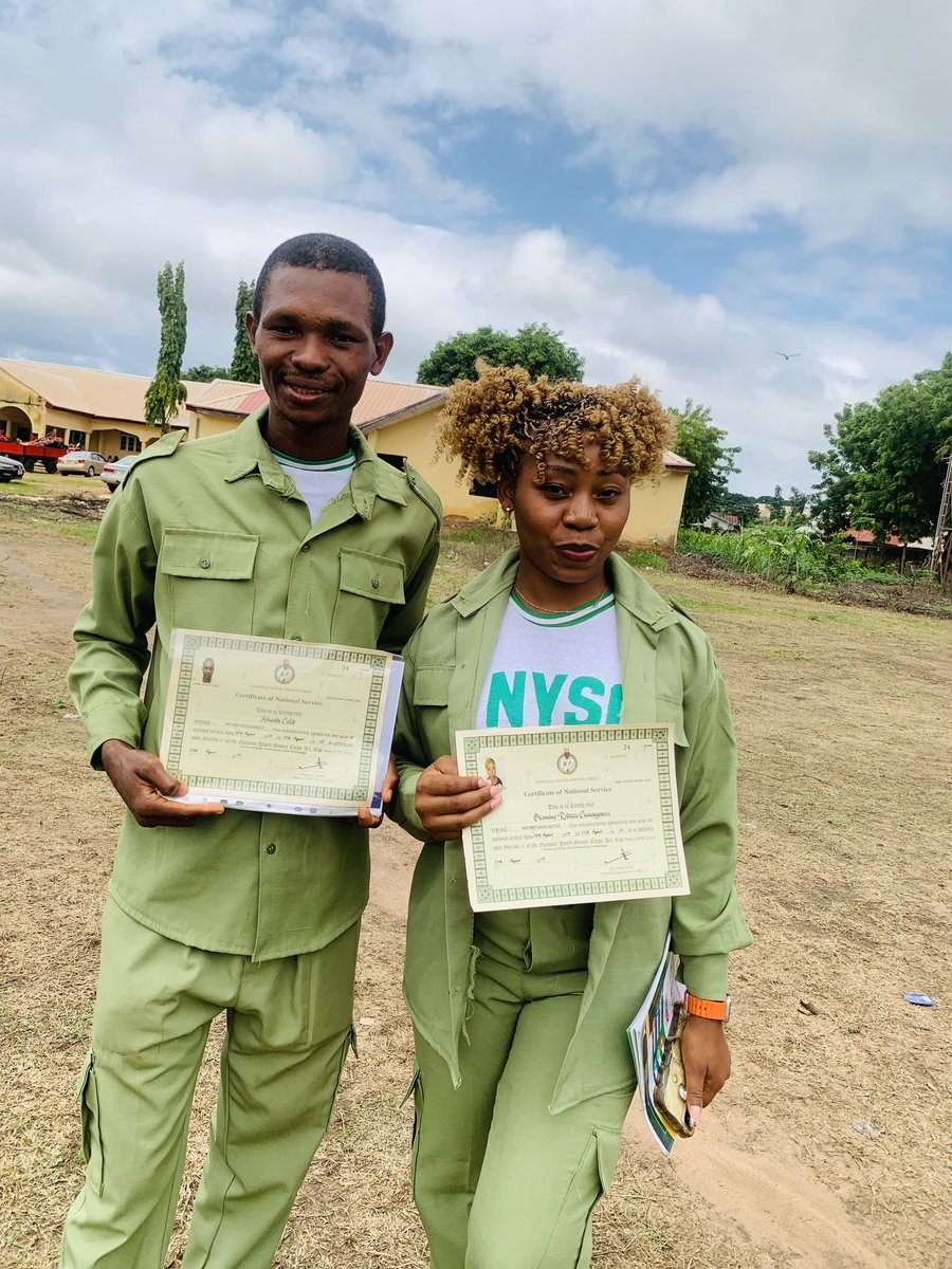 Calebscript's tweet image. Congratulations to the CEO of Delicious/Quality Meatpie@CALEB PRODUCTION TECHNOLOGIES on his NYSC POP