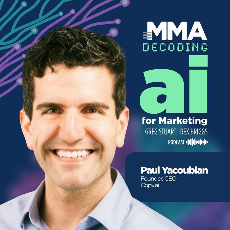 gregstuart's tweet image. Is #AI part of your GTM strategy? or just another shiny tool?
In the latest #DecodingAI, we talk with @PaulYacoubian of @copyai about using AI in workflows to boost CX + save teams hours.
Smart, scalable, testable.
🎧 decodingaiformarketing.com
#TheMMA #AIinMarketing