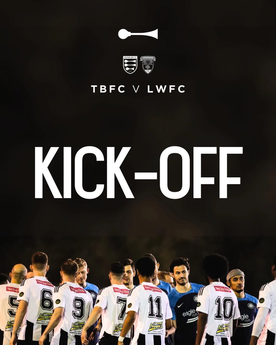 We are underway against <a href="/LordswoodAFC/">Lordswood AFC</a>

#UpTheBec #TBFC