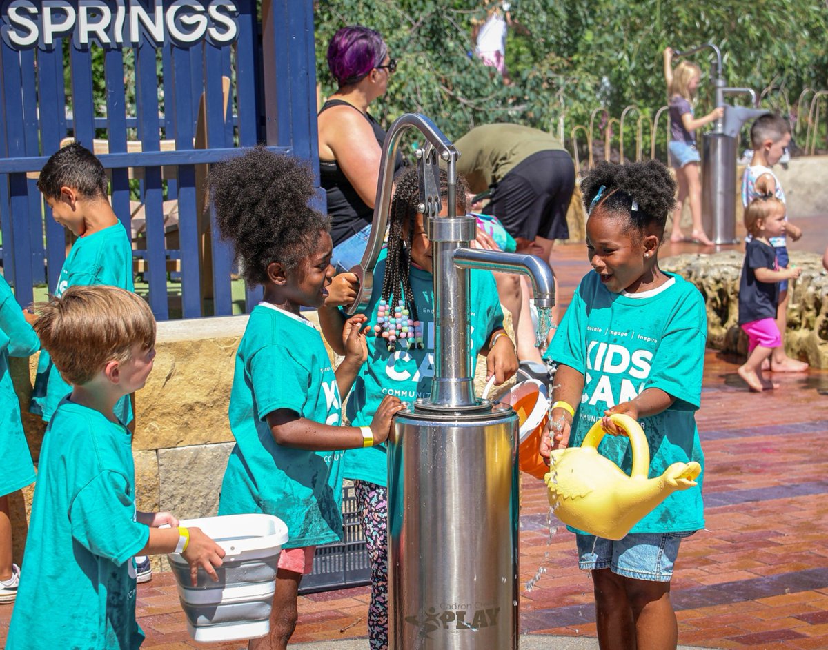 Summer is winding down, but there’s still time to make a splash! The Hager Family Springs and other water features within Sofia's Play Garden will be running through the end of October (weather permitting). Visit us at 100 Bancroft Street for hours of play in nature. Open daily.