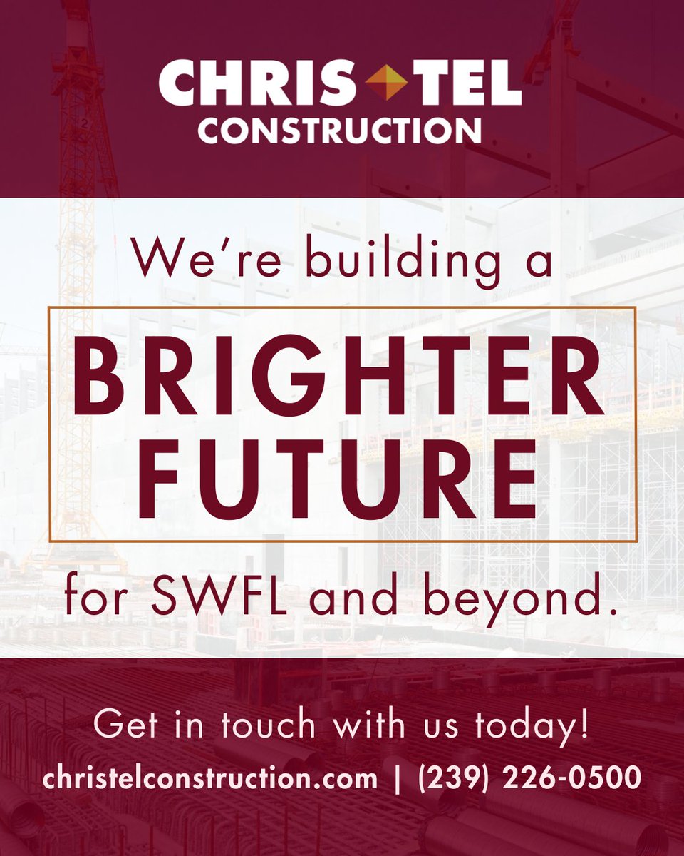 We build more than buildings. We build better lives. 🏗️

Chris-Tel Construction is a full-service Construction Management, Design-Build, and General Contracting firm specializing in horizontal and vertical construction. 

Visit our website to learn more: 
christelconstruction.com