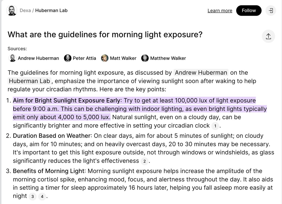 LORWEN108's tweet photo. Step 3: Morning Sunlight Exposure

5-10 minutes of morning sun (no sunglasses) triggers a dopamine cascade that lasts all day.

Cloudy day?
Go for 20 minutes.

Your retinal cells signal your brain to produce motivation molecules: ↓ https://t.co/vFRq3tWdlD