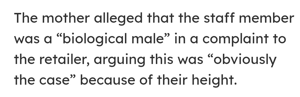 <a href="/MrTCHarris/">Tom Harris 🇬🇧</a> <a href="/Irishgirlbragh_/">Becca 💙🩵🤍💛🧡</a> Yeah - another unproven allegation. 

Heaven forbid that women grow tall!