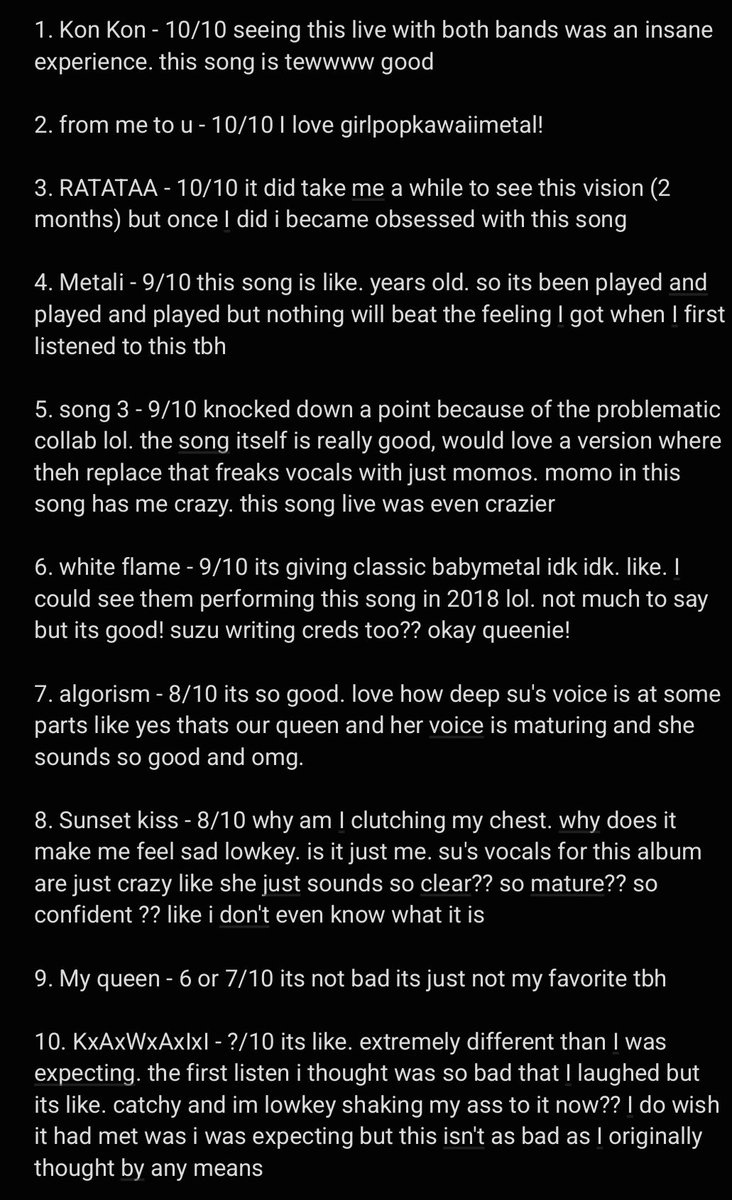 EVILMOMOMETAL's tweet photo. Metal Forth album review dont flame me too hard https://t.co/U7oLJIEBR6