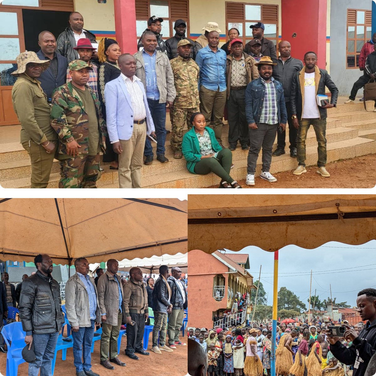 Lumumba Kambere Muyisa (@lumumbakambere) on Twitter photo #NORD_KIVU: Sous l’impulsion du Gouverneur BAHATI MUSANGA ERASTO, la jeunesse de Lubero se lève.
Depuis KAYNA, une campagne de mobilisation de l’ <a href="/afcongo/">AFC-Alliance Fleuve Congo</a> /M23 appelle les volontaires à rejoindre l’Armée Révolutionnaire Congolaise pour défendre et libérer notre patrie. #NORD_KIVU: Sous l’impulsion du Gouverneur BAHATI MUSANGA ERASTO, la jeunesse de Lubero se lève.
Depuis KAYNA, une campagne de mobilisation de l’ <a href="/afcongo/">AFC-Alliance Fleuve Congo</a> /M23 appelle les volontaires à rejoindre l’Armée Révolutionnaire Congolaise pour défendre et libérer notre patrie.