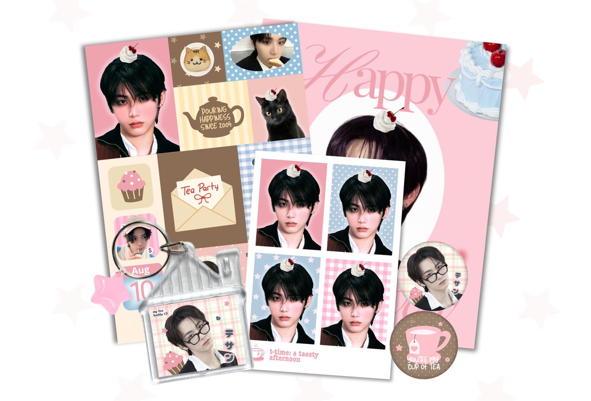 GIVEAWAY TAESAN BIRTHDAY KIT ⭑.ᐟ

rules:
꩜ rt + like tweet ini
꩜ rep wish kalian buat taesan + ht

#태산이와_한여름_밤을_노래해
#Happy_Ttime_Day
#テサンと始まった季節