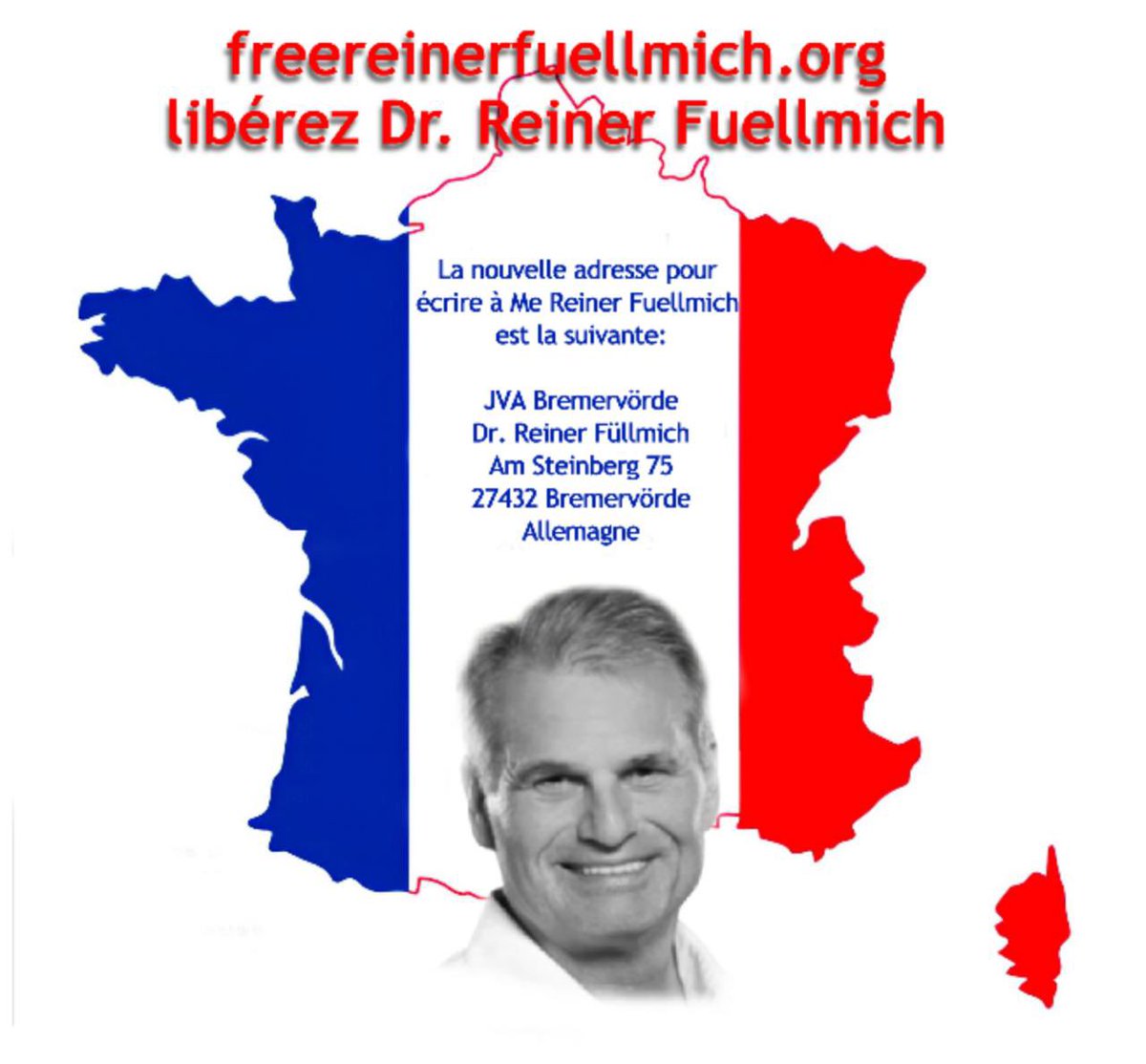 FreeReinerFuellmich 🌍🌎🌏 (@freefuellmich) on Twitter photo <a href="/KHeusinger17/">Kerstin Heusinger</a> #LiberézMeReinerFuellmich
#LettrePourReiner 📫 ✉📮
#CartePostalePourReiner 📫🕊📮
#PrisonnierPolitique depuis 2033
💙🤍❤➡️💠ICIC.LAW
#freeReinerFuellmich ❤️🔥 ❤️🔥 ❤️🔥
x.com/FreeFuellmich/… <a href="/KHeusinger17/">Kerstin Heusinger</a> #LiberézMeReinerFuellmich
#LettrePourReiner 📫 ✉📮
#CartePostalePourReiner 📫🕊📮
#PrisonnierPolitique depuis 2033
💙🤍❤➡️💠ICIC.LAW
#freeReinerFuellmich ❤️🔥 ❤️🔥 ❤️🔥
x.com/FreeFuellmich/…