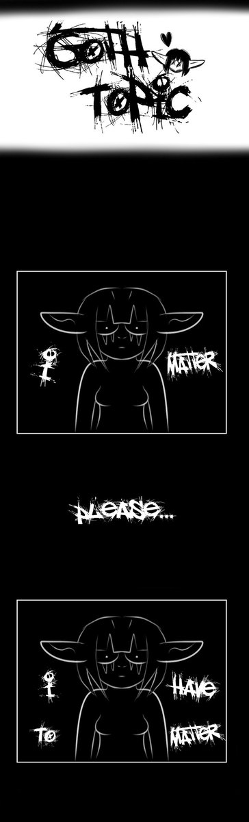 WansSketchbook's tweet image. "Please..."
New Goth Topic chp out, as usual be sure to check it out on Webtoons!
#webtoons #gothtopic #digitalart