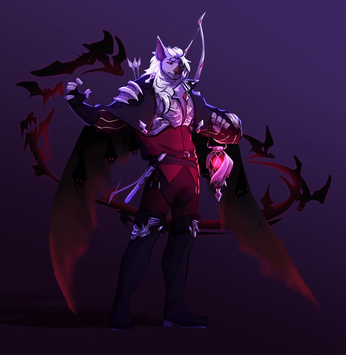 Dnd character design donee
Echo knight/Bard of swords
And
Swarmkeeper/Undead Warlock