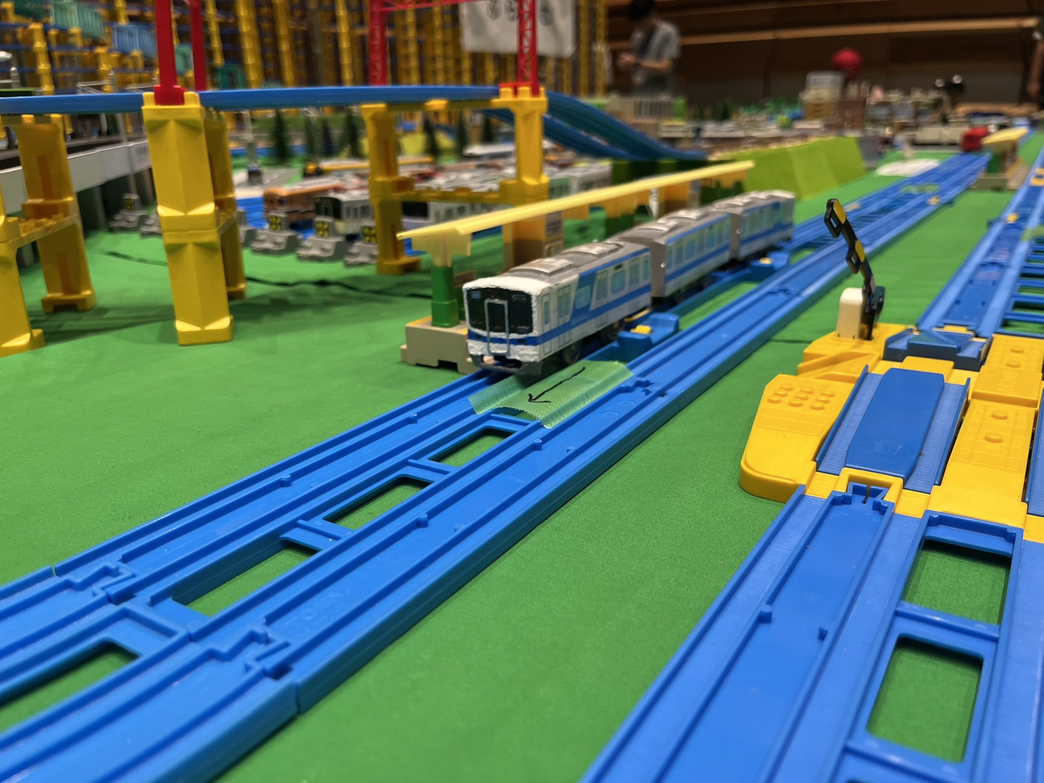鉄道公安室の看板 快速特急 鉄道 電車 方向幕 行先表示 サイン 看板 置物 雑貨