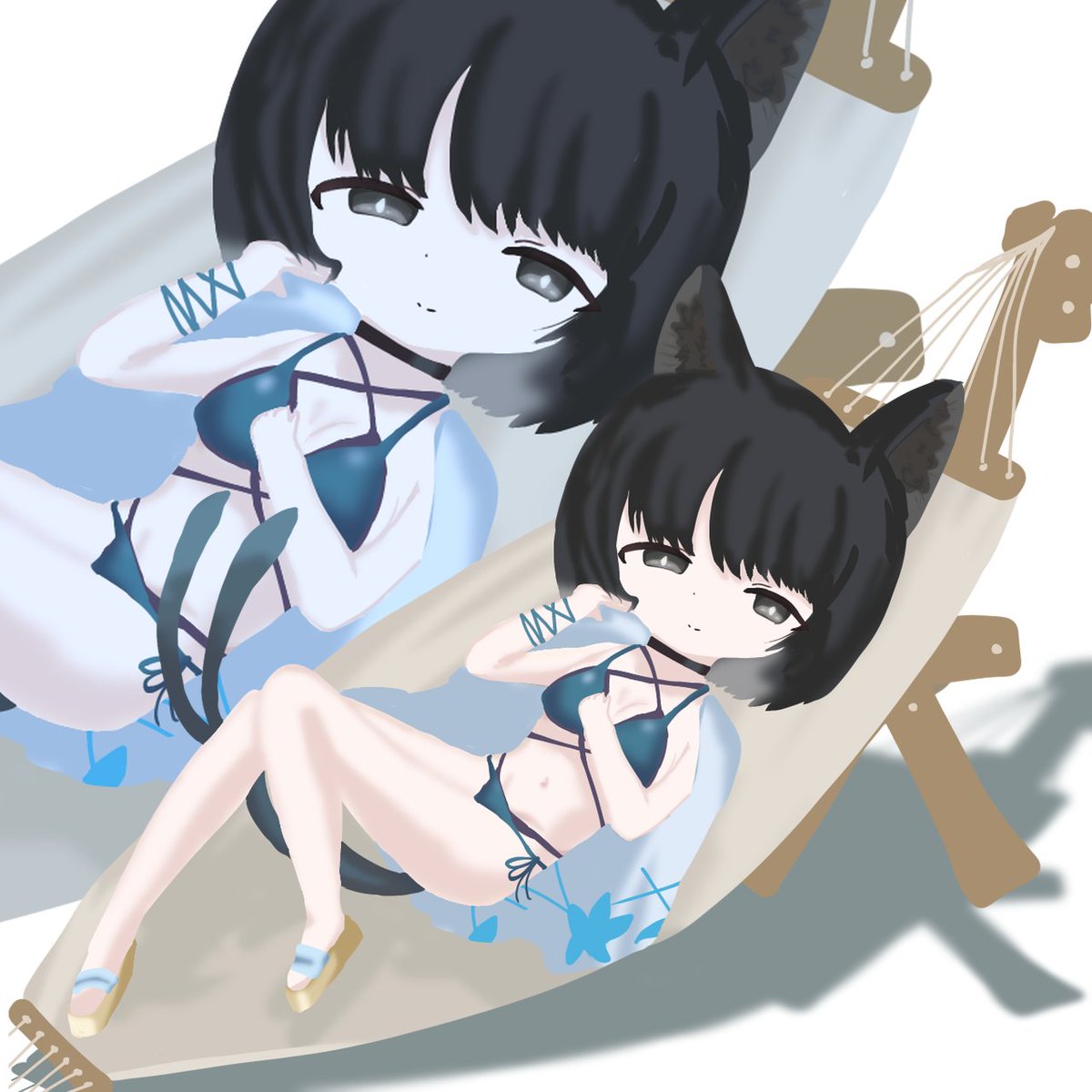 7日目 水着キキョウ
1日遅れのお誕生日おめでとうということで
あやとりみたいなよーわからん水着好きよ
#100日チャレンジ #ブルアカ