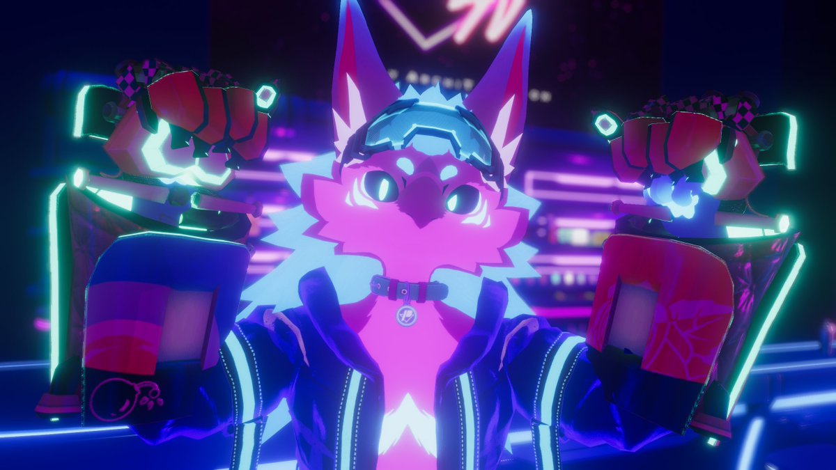 Nova Pabz chromed up some new tech~  

Assets used: 
 Novabeast - Tech wear - J01 &amp; P01  
 VioTech MechaBappers 
 CODEX - Goggle for Novabeast | 1.1  

#vrchatavatar #VRChatPhotos #VRC #novabeast